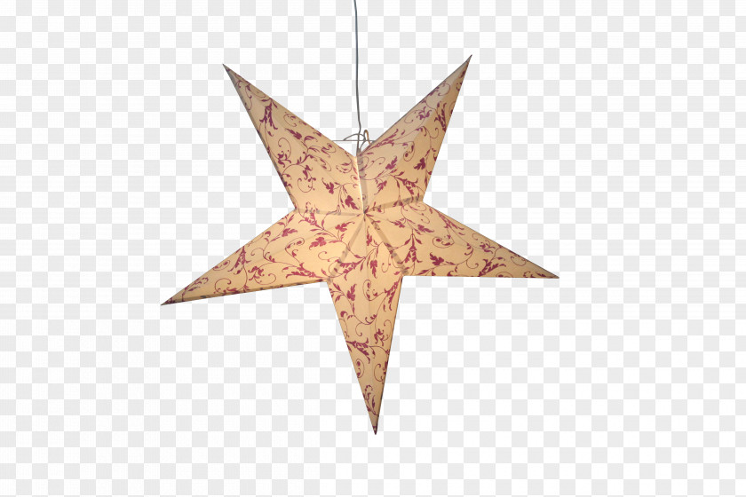 Exquisite And Delicate Christmas Decoration Ornament Star Of Bethlehem Paper PNG