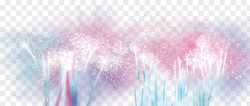 Fireworks Blue Textile Sky PNG