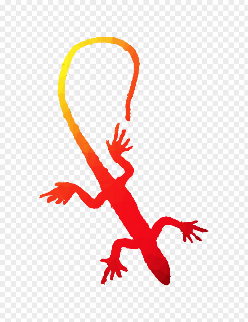 Gecko Clip Art Line RED.M PNG