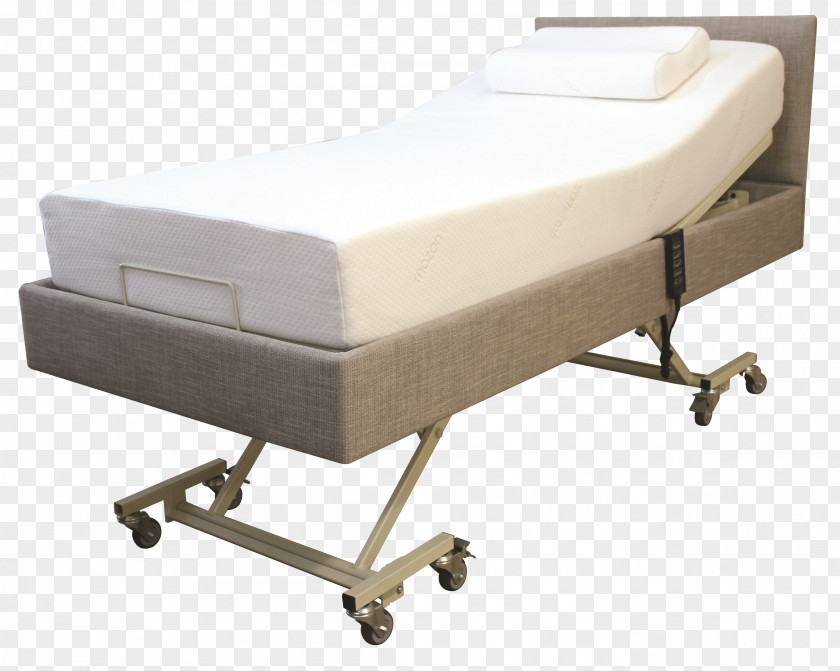 Mattress Adjustable Bed Memory Foam Frame PNG