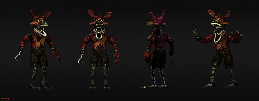 Nightmare Foxy Five Nights At Freddy's 4 Freddy's: Sister Location Photography PNG
