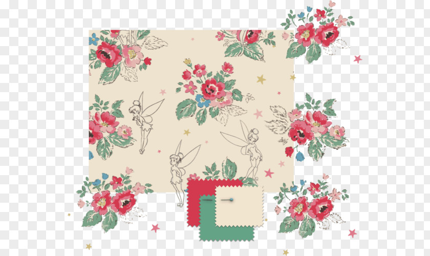 Cath Kidston Peeter Paan Limited Floral Design The Walt Disney Company English PNG
