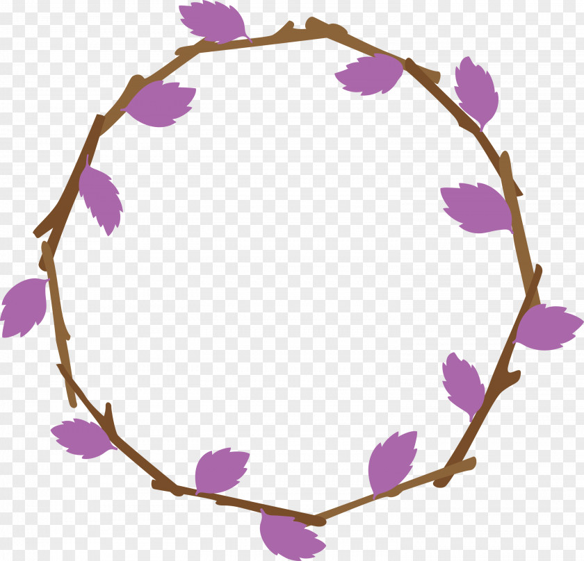 Floral Frame Flower Spring PNG