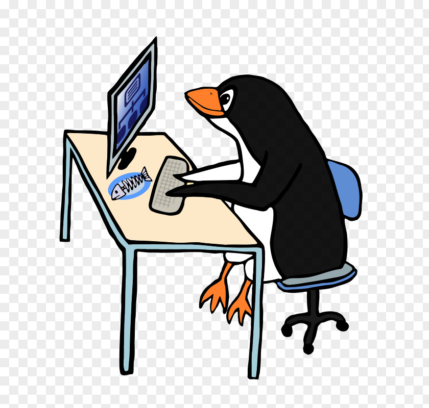Free Penguin Pictures Computer Linux Clip Art PNG