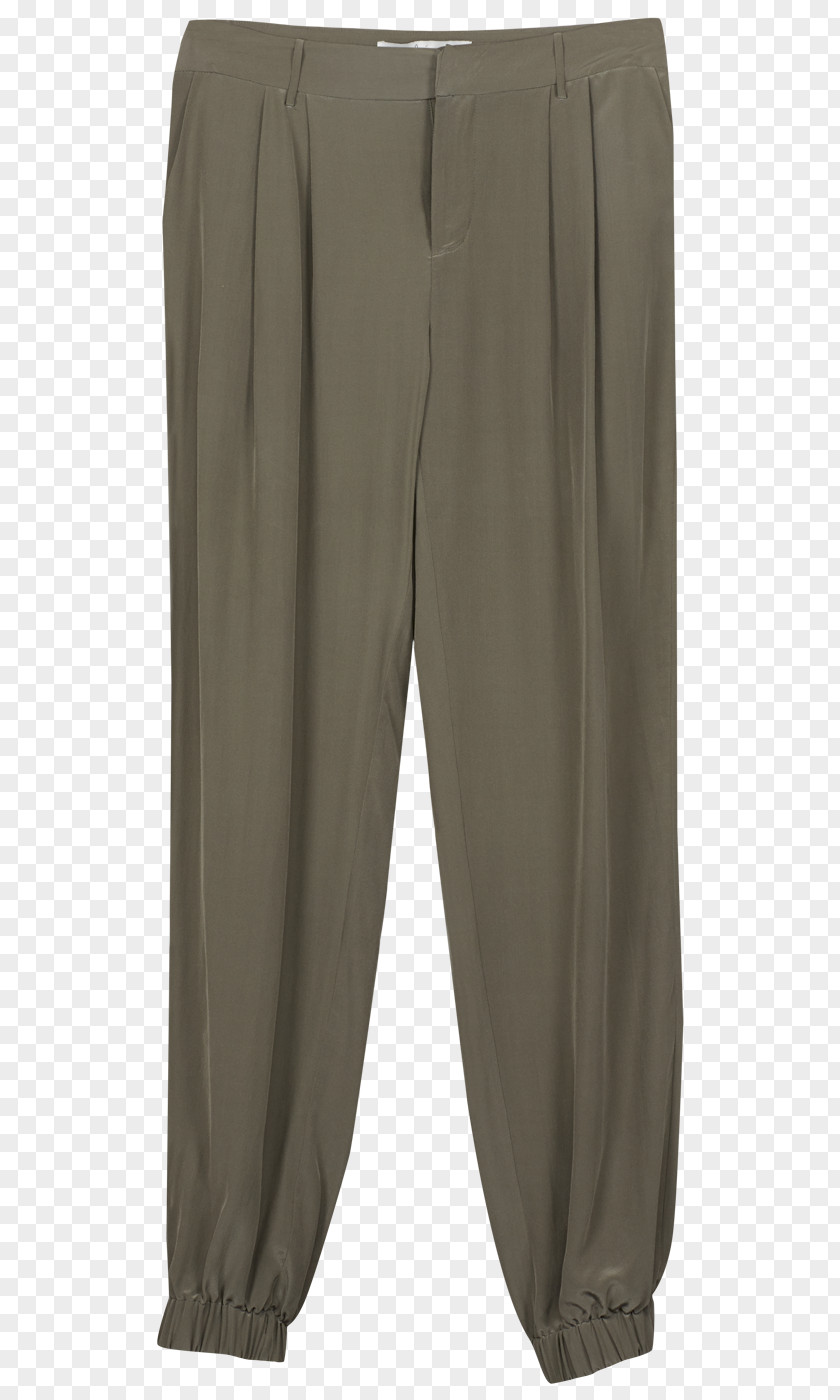 Khaki Waist Pants PNG