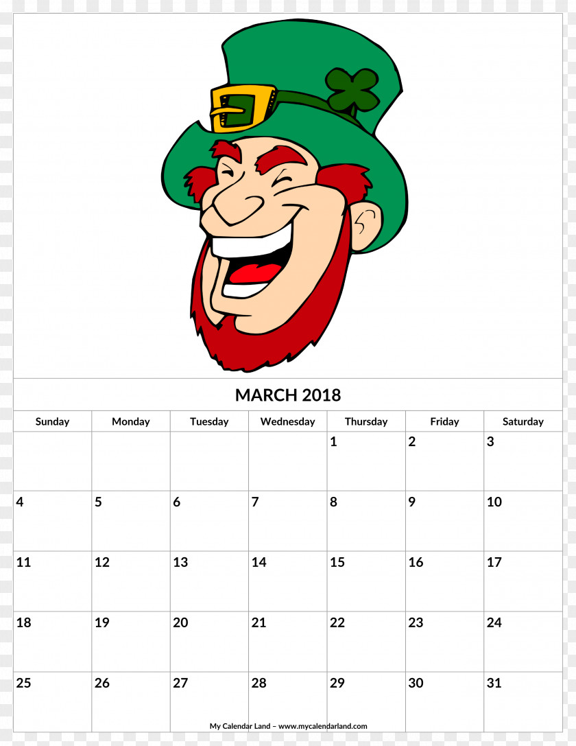 March St Patrick Leprechaun Saint Patrick's Day Clip Art PNG