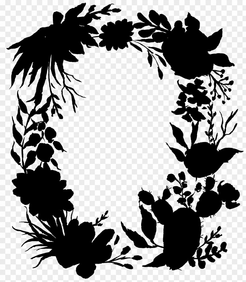 Ornament Stencil Floral Flower Background PNG