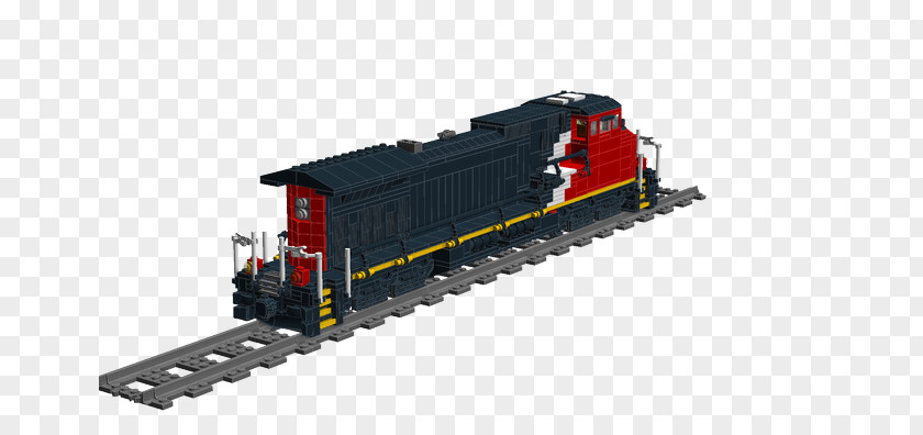 Railroad Car GE Dash 9 Series Lego Trains Ideas PNG