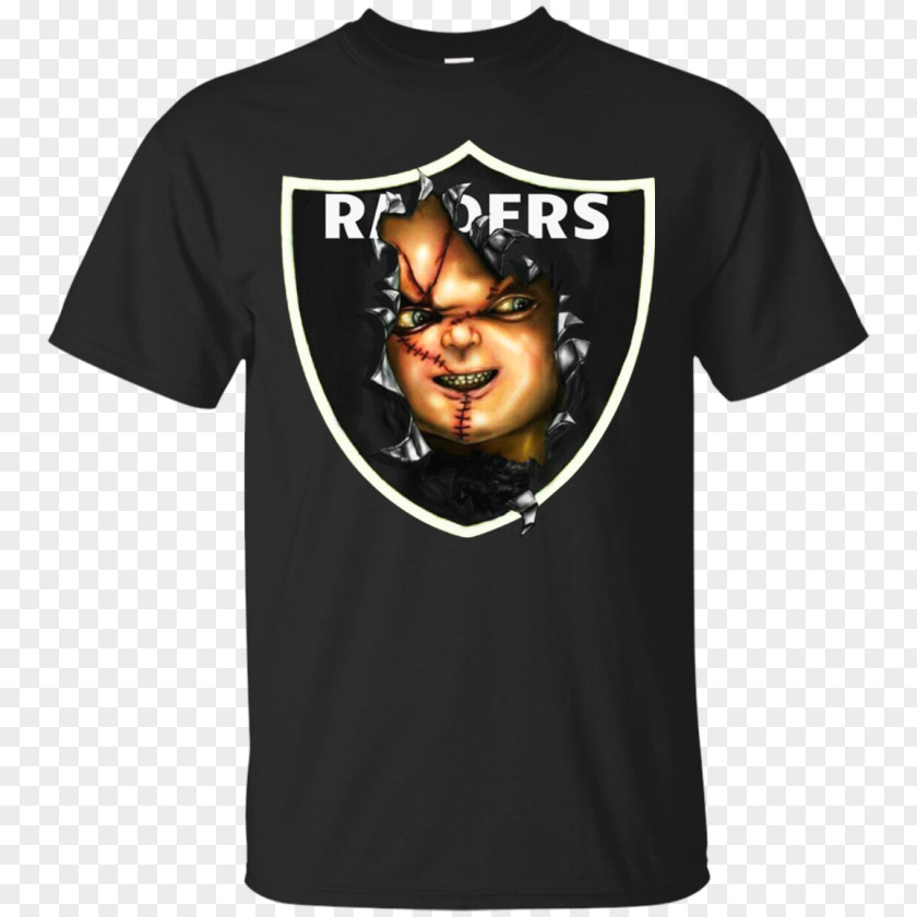 Chucky Oakland Raiders Jon Gruden T-shirt NFL PNG