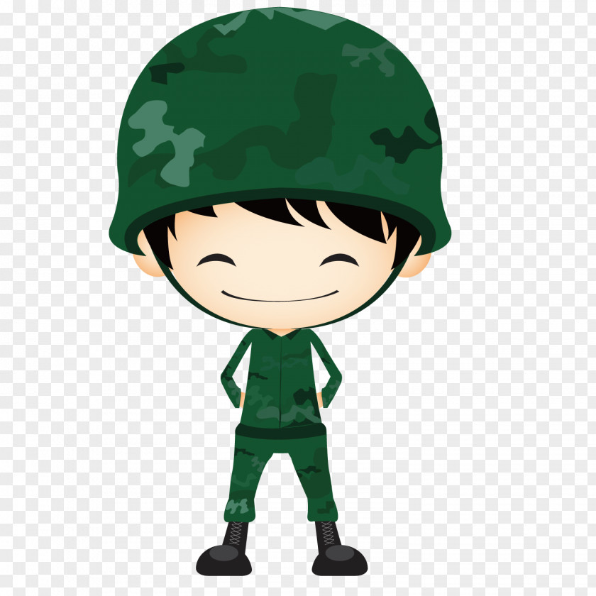 Cute Soldier Army Clip Art PNG