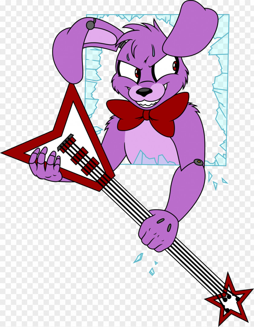 Heres Johnny Five Nights At Freddy's Guitarist Art Drawing PNG