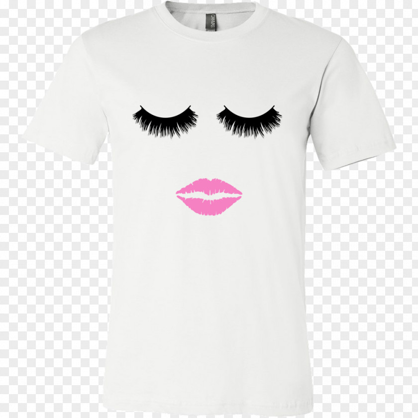 Tshirt Brand T-shirt Eyelash Extensions Cosmetics Beauty Parlour PNG