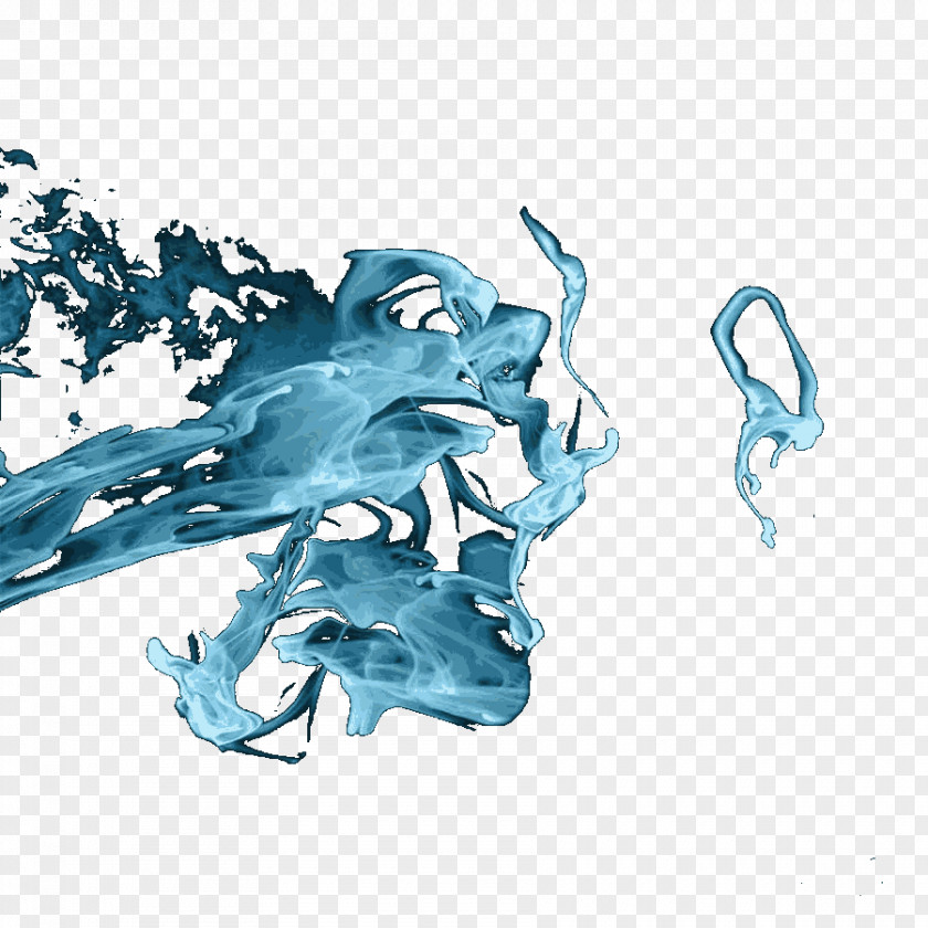 Blue Smoke PNG Smoke, fringe clipart PNG