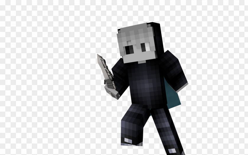 Cape Minecraft Rendering Xbox One Black And White PNG
