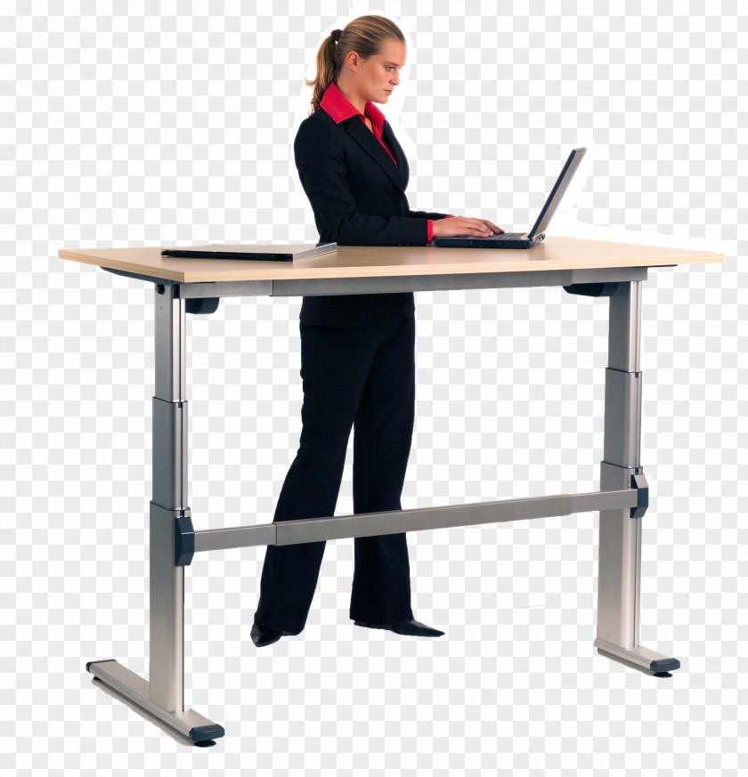 Desk Sit-stand Standing Sitting PNG