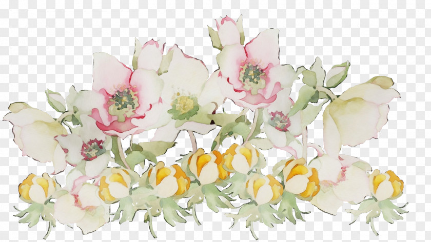 Floral Design Flower Painting Image PNG