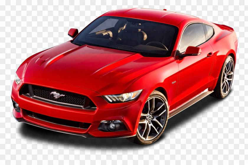 Ford Mustang Red Car 2017 2015 2018 PNG
