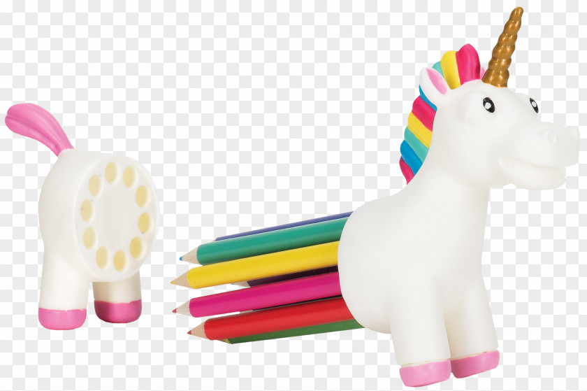 Unicorn Colored Pencil Pen & Cases Office Supplies PNG
