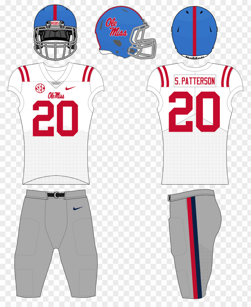 American Football University Of Mississippi Ole Miss Rebels Jersey Southeastern Conference Clip Art PNG