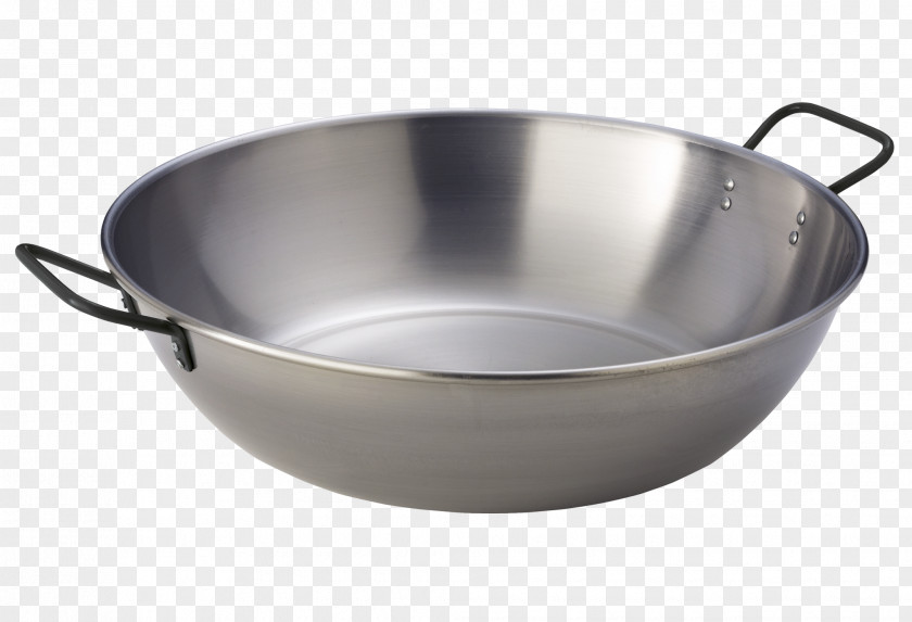 Barbecue Wok Stainless Steel Frying Pan PNG