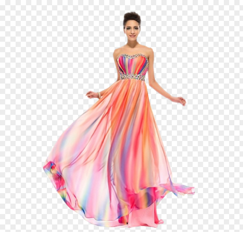 Dress Evening Gown Ball Prom PNG