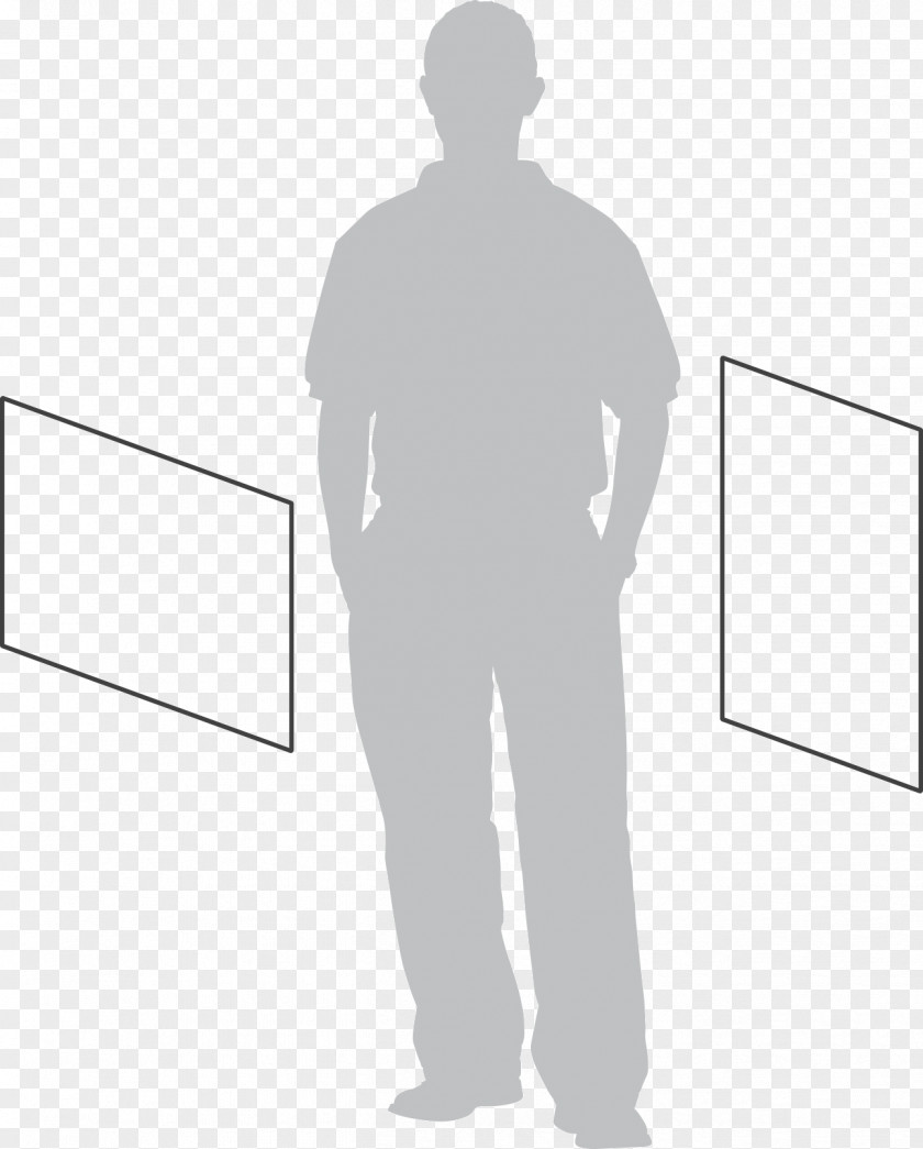 Gesture Silhouette Business Man PNG