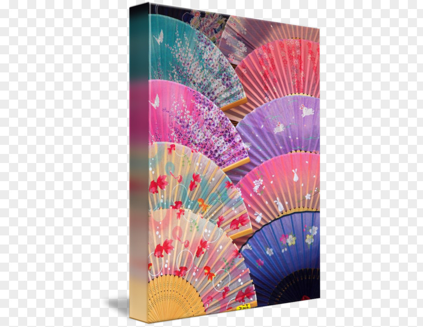 Japanese Fan Japan Magenta PNG