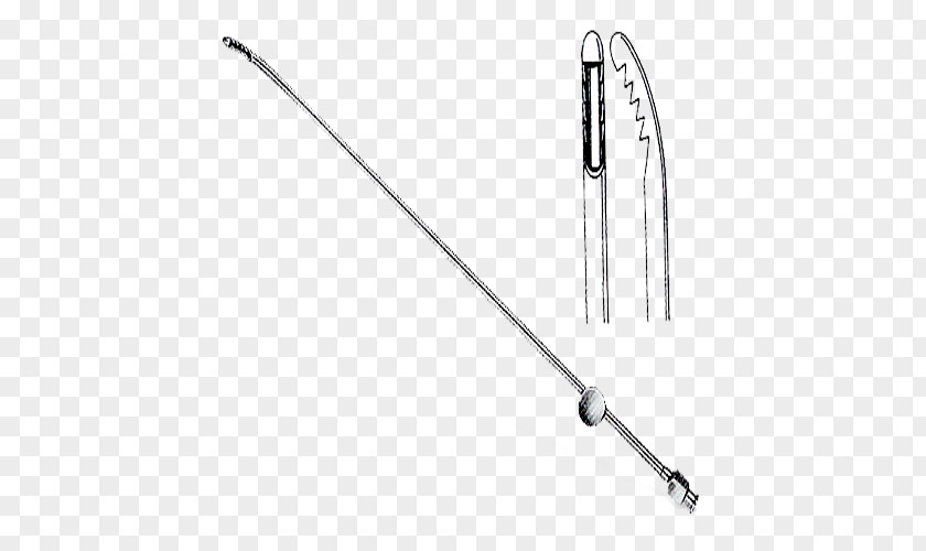 Medical Material Curette Endometrial Biopsy Cannula Biopsi Curettage PNG