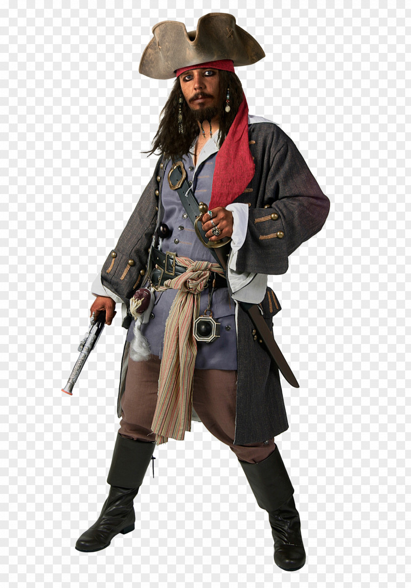 Pirates Of The Caribbean Jack Sparrow Costume Piracy Clothing PNG