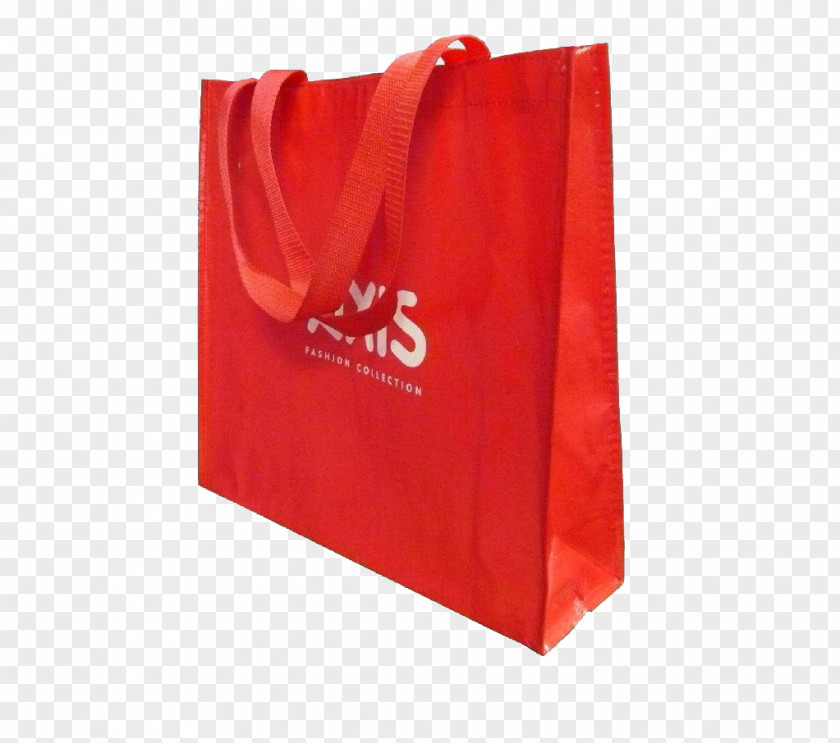 Red Non-woven Shopping Bags Nonwoven Fabric Textile Reusable Bag PNG