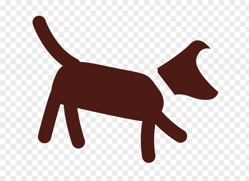 Vector Black Abstract Dog Animal Puppy Abstraction PNG