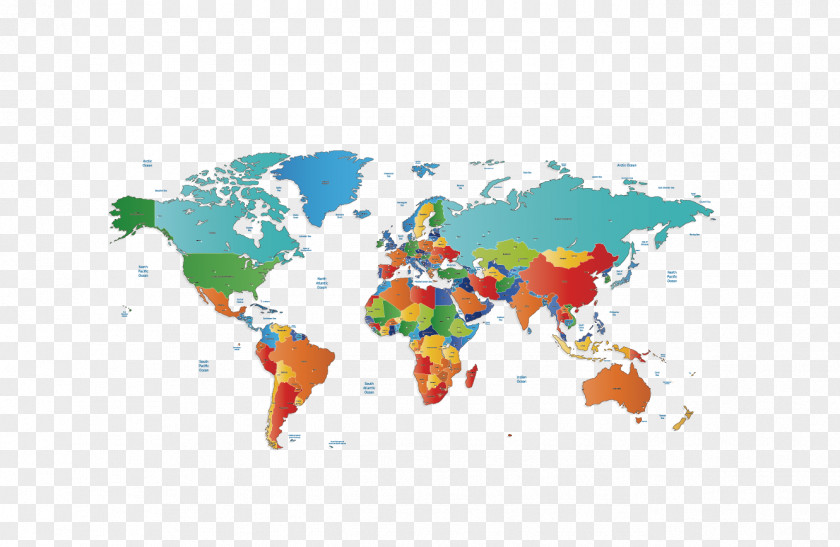 World Map Vector PNG