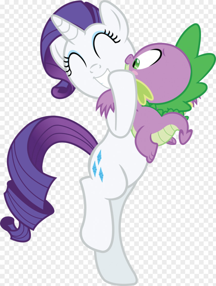 Baby Kiss Spike Rarity Rainbow Dash Fluttershy Pony PNG