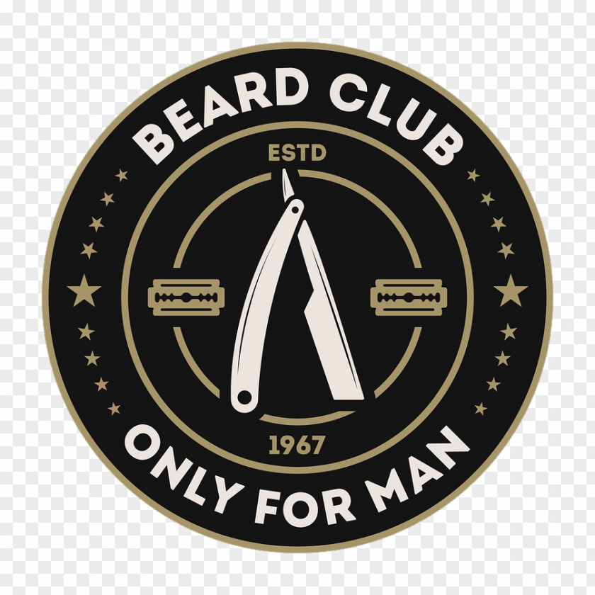 Beard Barber Logo Cosmetologist Moustache PNG
