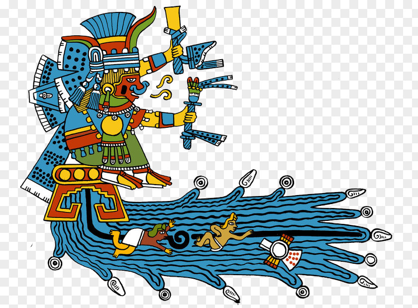 Bonfire Water Teotihuacan Aztec Empire Tlalocan Chalchiuhtlicue PNG