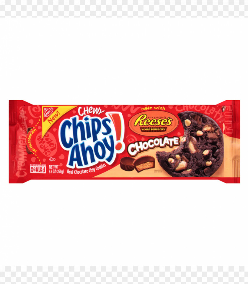 Chocolate Reese's Peanut Butter Cups Chip Cookie Chips Ahoy! PNG