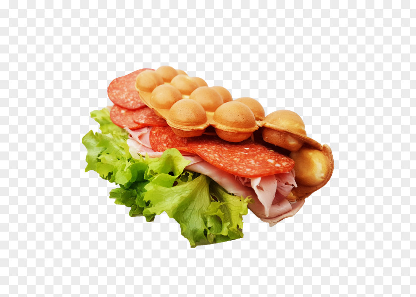 Ham Prosciutto Breakfast Sandwich Chicken And Waffles PNG