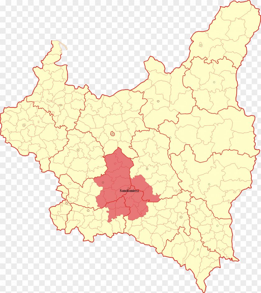 Map Sandomierz Voivodeship Second Polish Republic Central Industrial Region Voivodeships Of Poland PNG