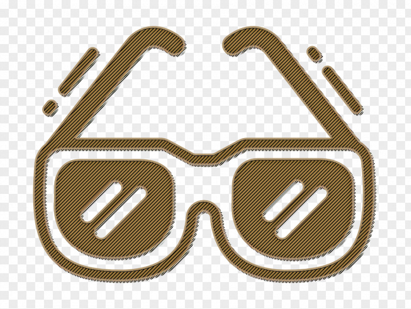 Symbol Brown Beach Icon Glasses Summer PNG