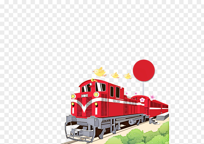 Track Railway Transport Train Rolling Stock Locomotive Vehicle PNG