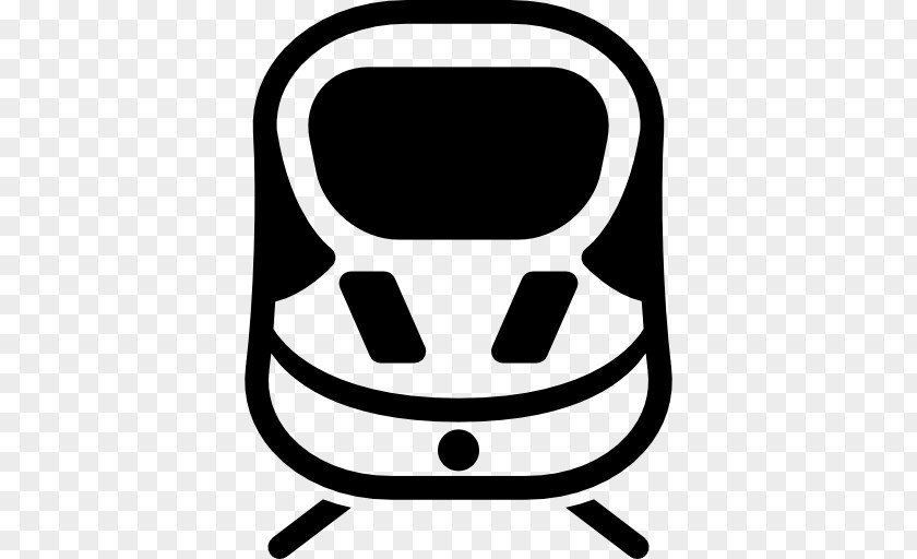 High Speed ​​rail Train Icon Design PNG