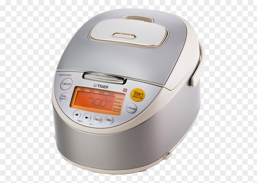 Japanese Rice Cooker New Tiger JKT-B10U 5.5 Cups Induction Heating And Warmer Cookers Cooking PNG