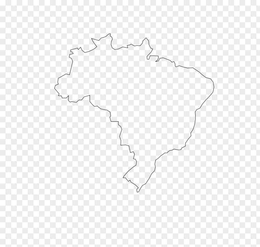 Map Brazil Vector PNG