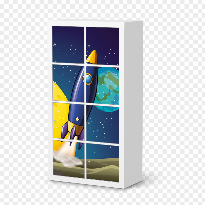 Rocket Elements Outer Space Product Design Shelf PNG