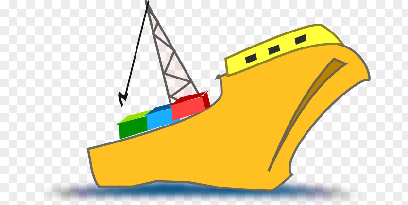 Ship Freight Transport Clip Art PNG