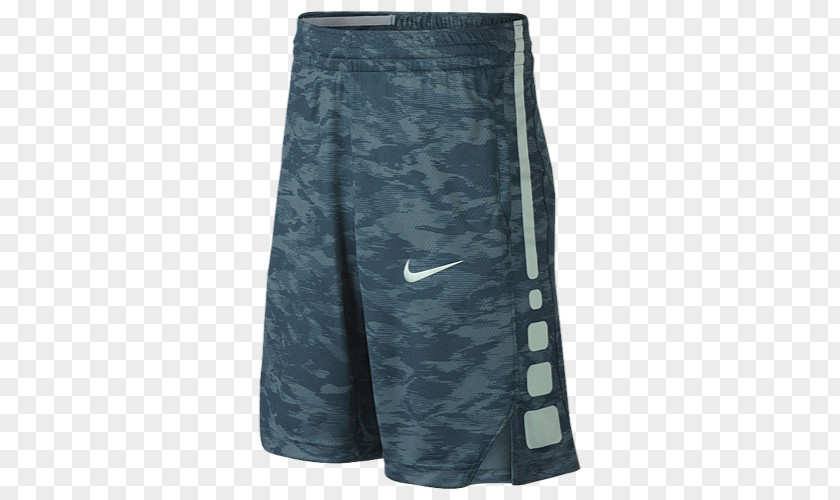 Striped Nike Blue Soccer Ball Bermuda Shorts Product PNG