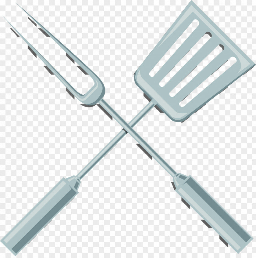 Vector Painted Fork Shovel Download PNG