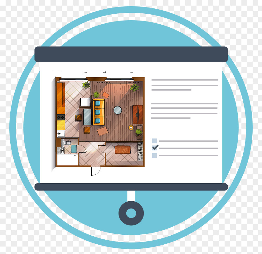 Apartment Studio Bedroom Floor Plan PNG