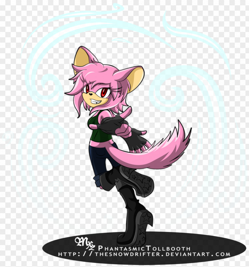 Cat Cartoon Tail Character PNG