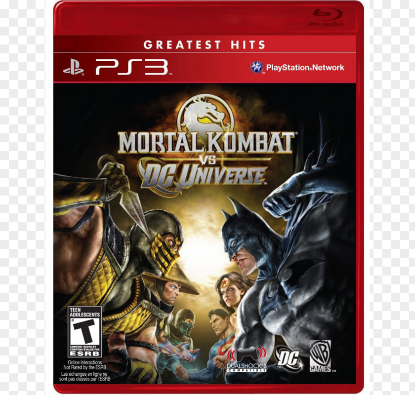 Mortal Kombat Vs. DC Universe II Online PlayStation PNG